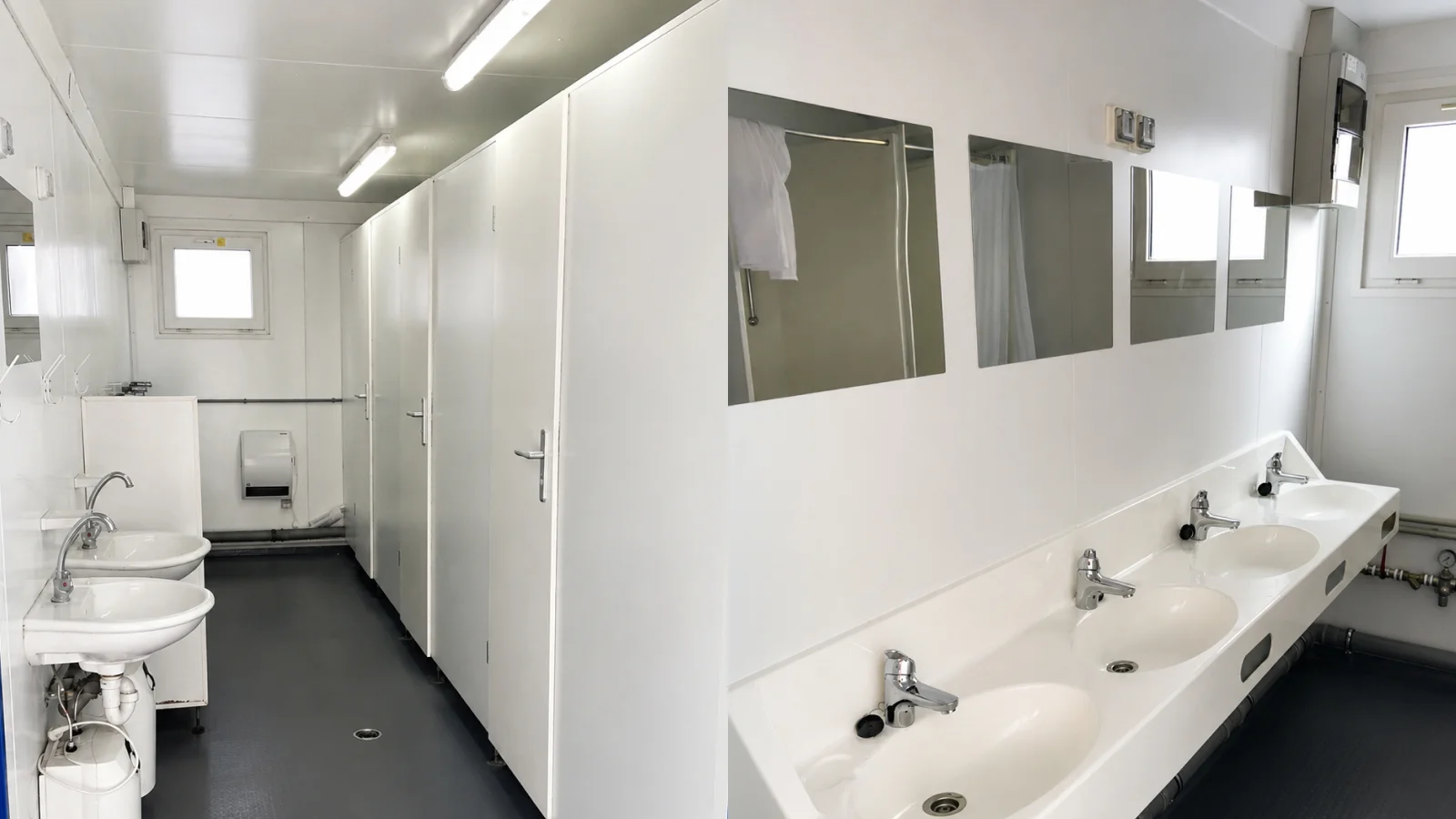 Inside A Sanitary Container