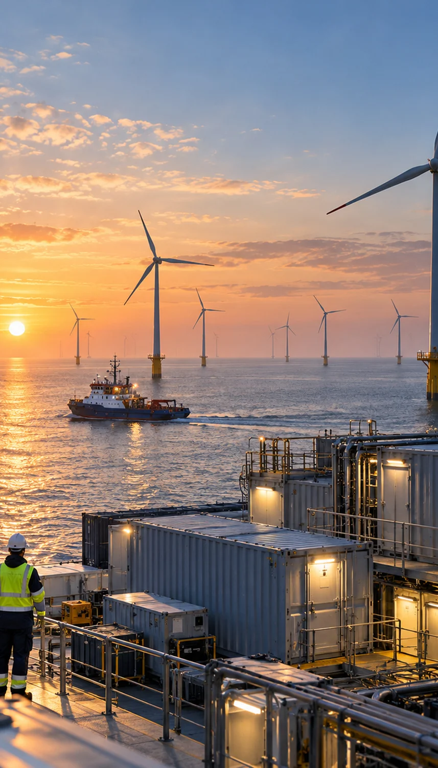 Certified offshore containers and specialist equipment for oil & gas, wind, mining and energy projects.