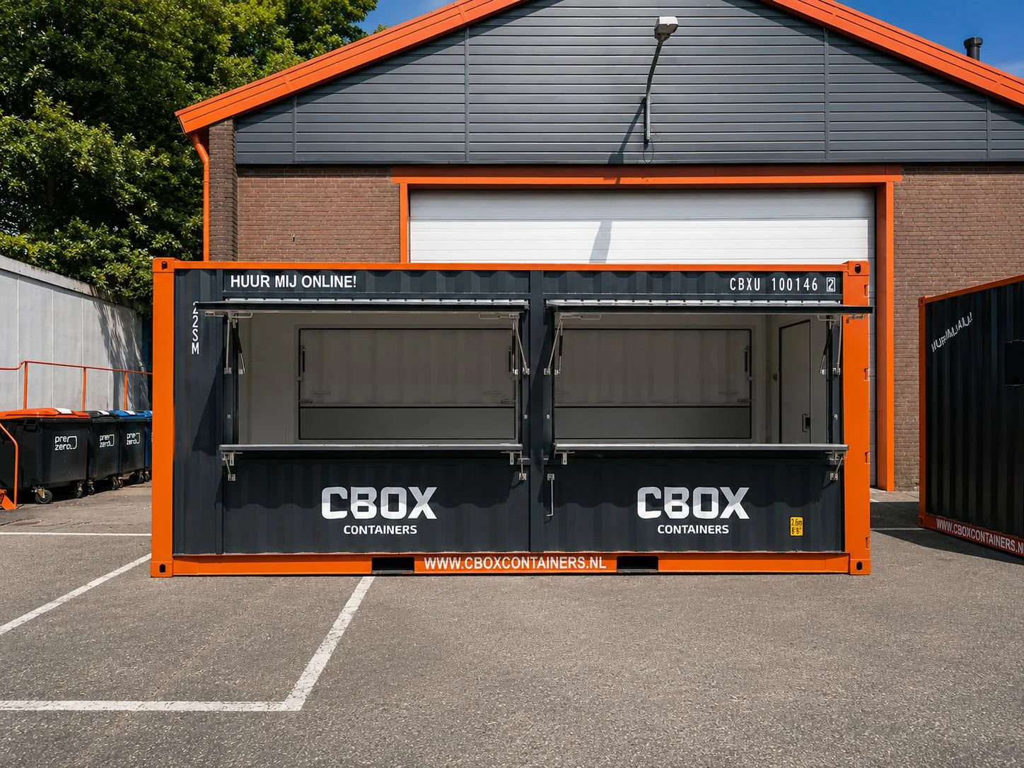 Barcontainers Built for Professional Event Service