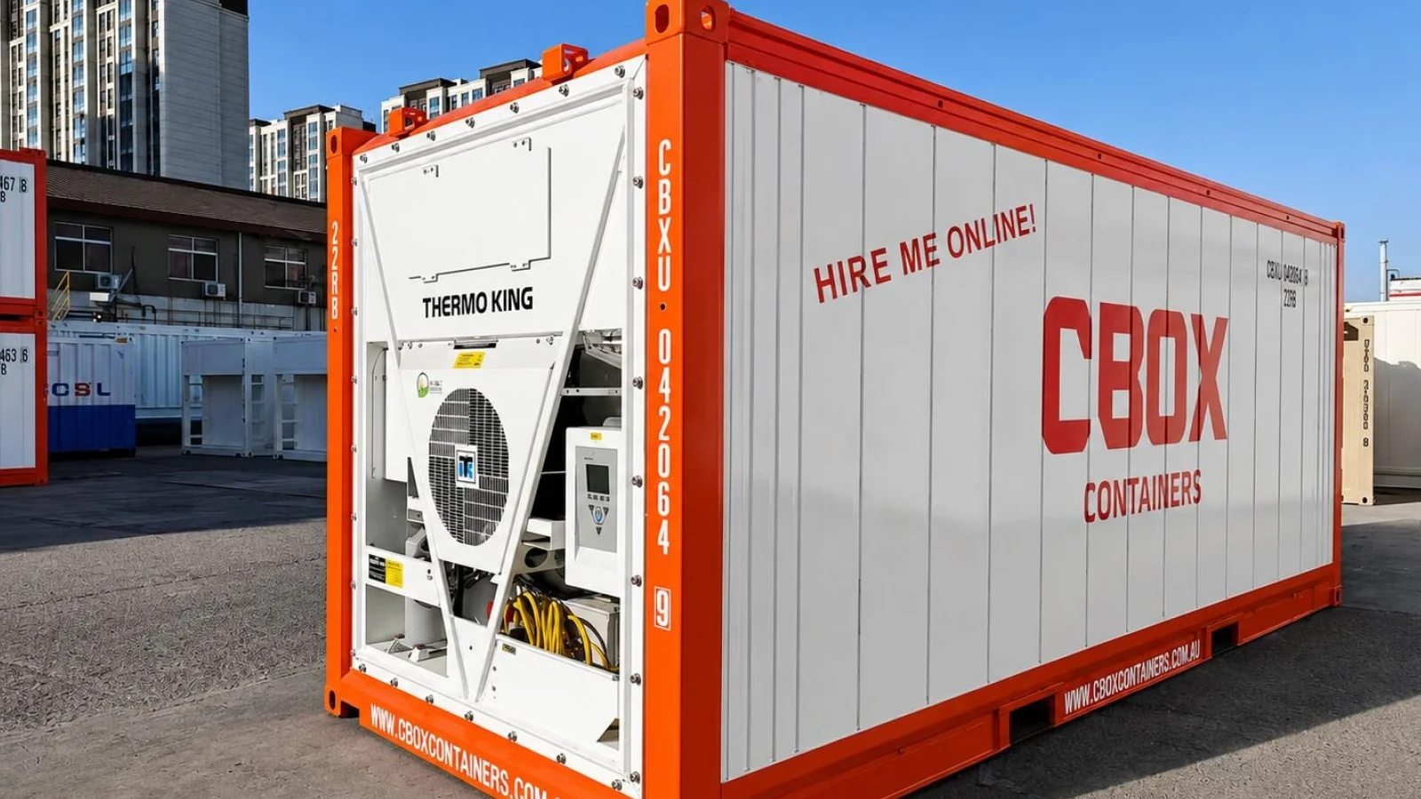 Reefer Containers available in 20ft and 40ft sizes, they combine insulated construction with integrated refrigeration and temperature controls