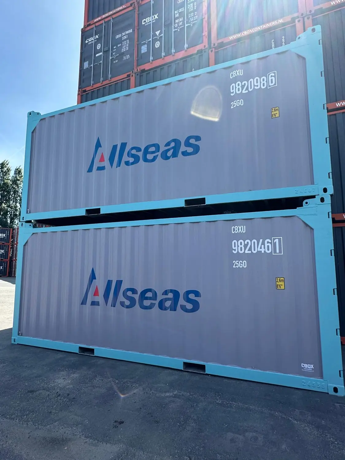 CBOX 20ft DNV Workshop Container supplied to Allseas